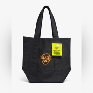 Trader Joe’s Mini Pastel Canvas Tote Bag  NWT
